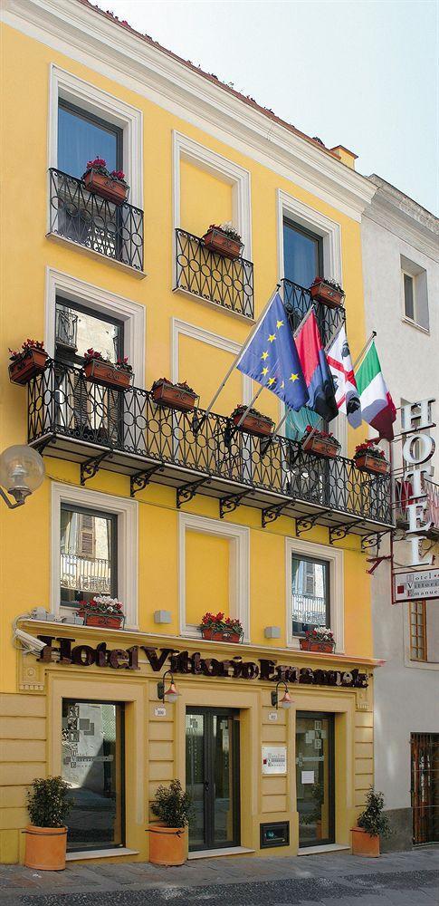 Hotel Vittorio Emanuele Sassari Exteriör bild